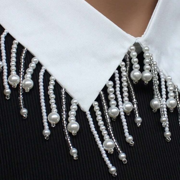 💎 Embellished Dickey Collar 💎 - Picture 3 of 3